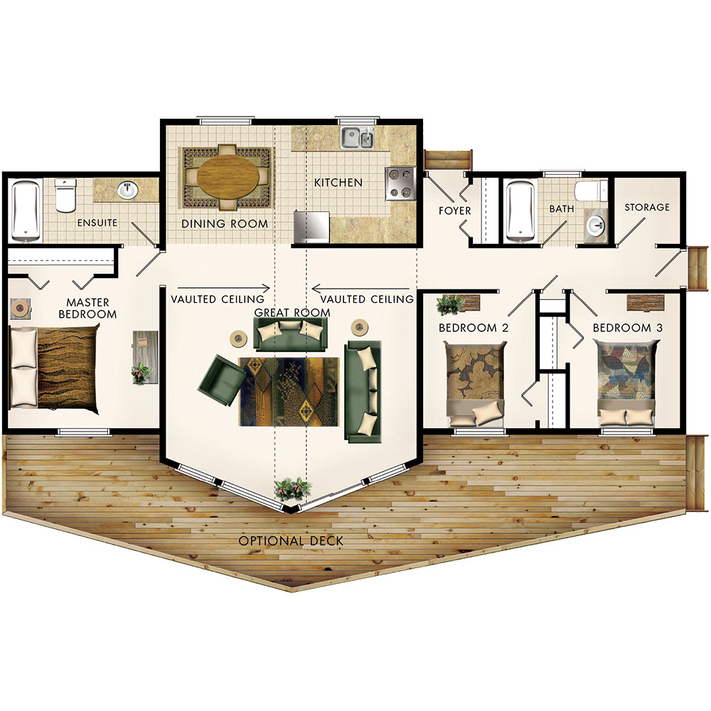 Aurora II Floor Plan