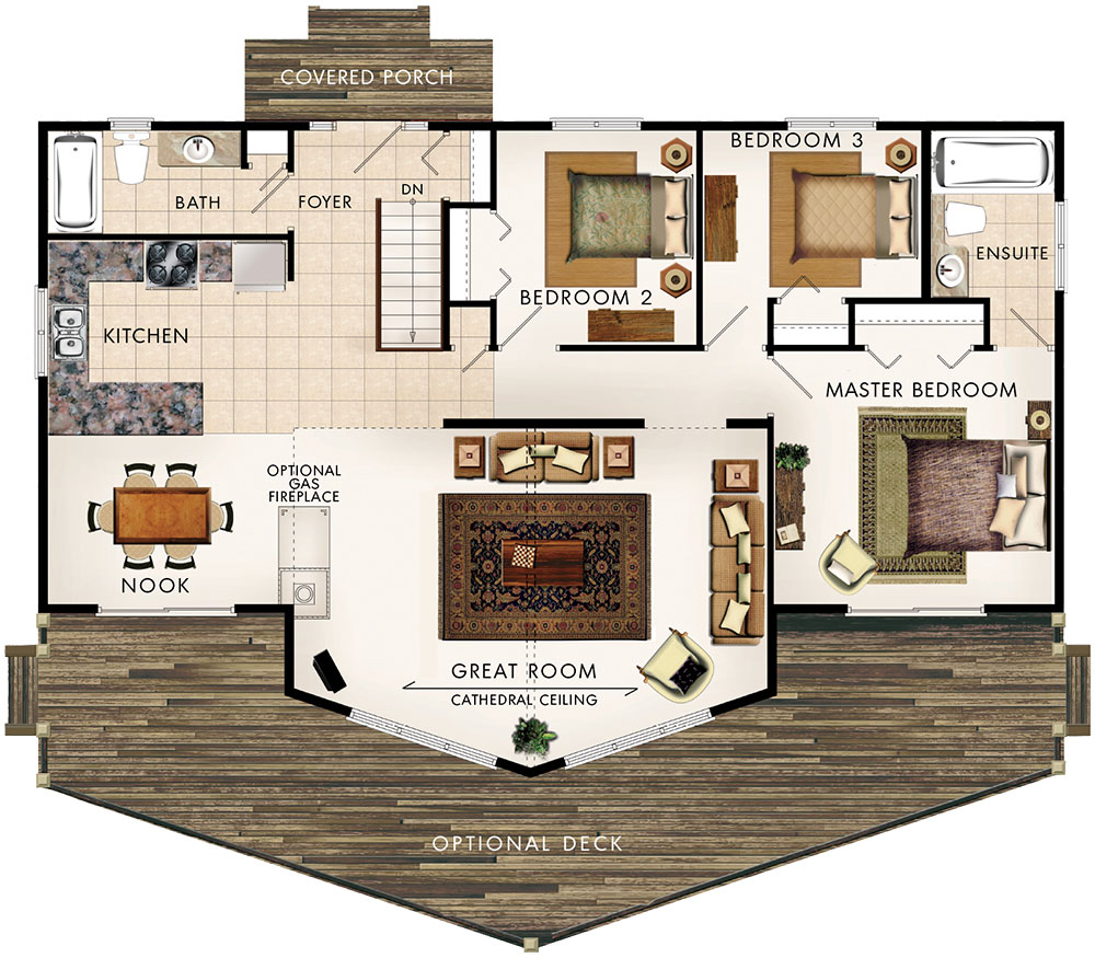 Banff I Floor Plan