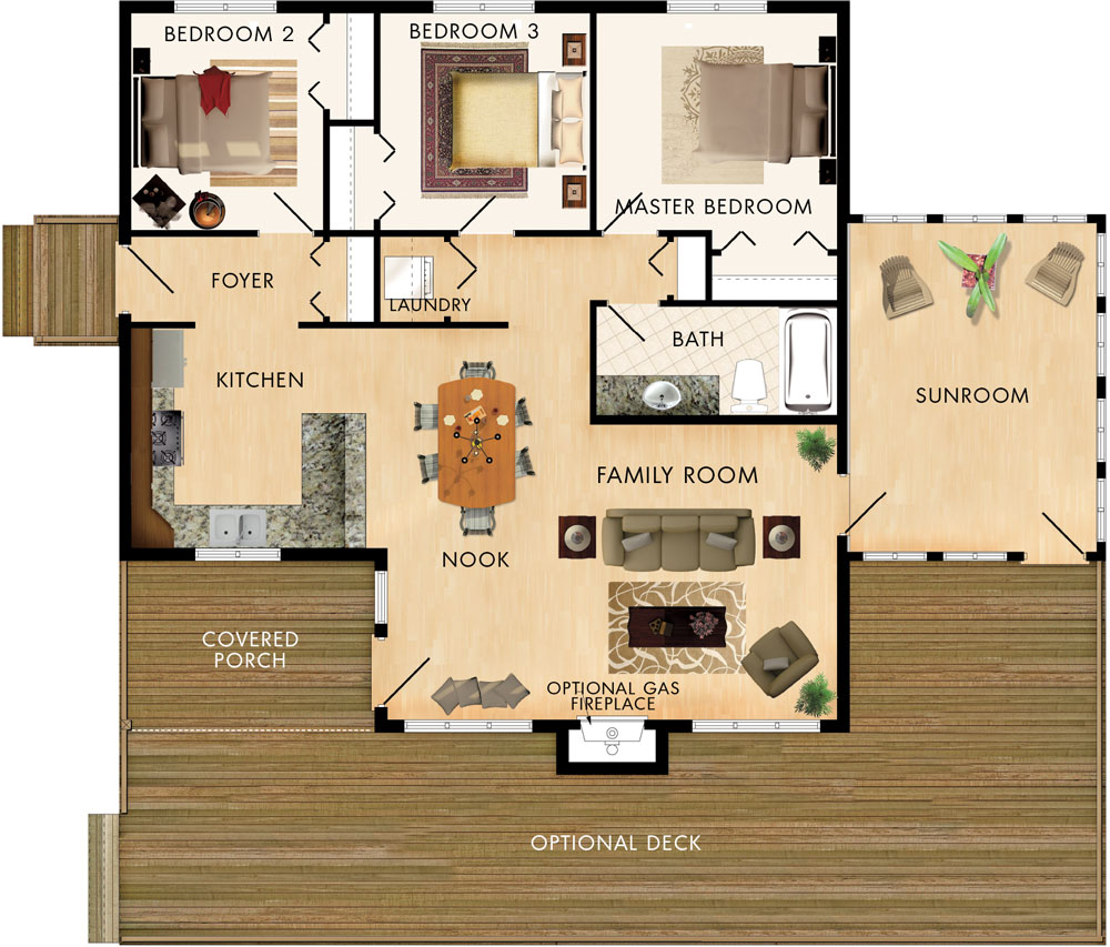 Dorset I Floor Plan