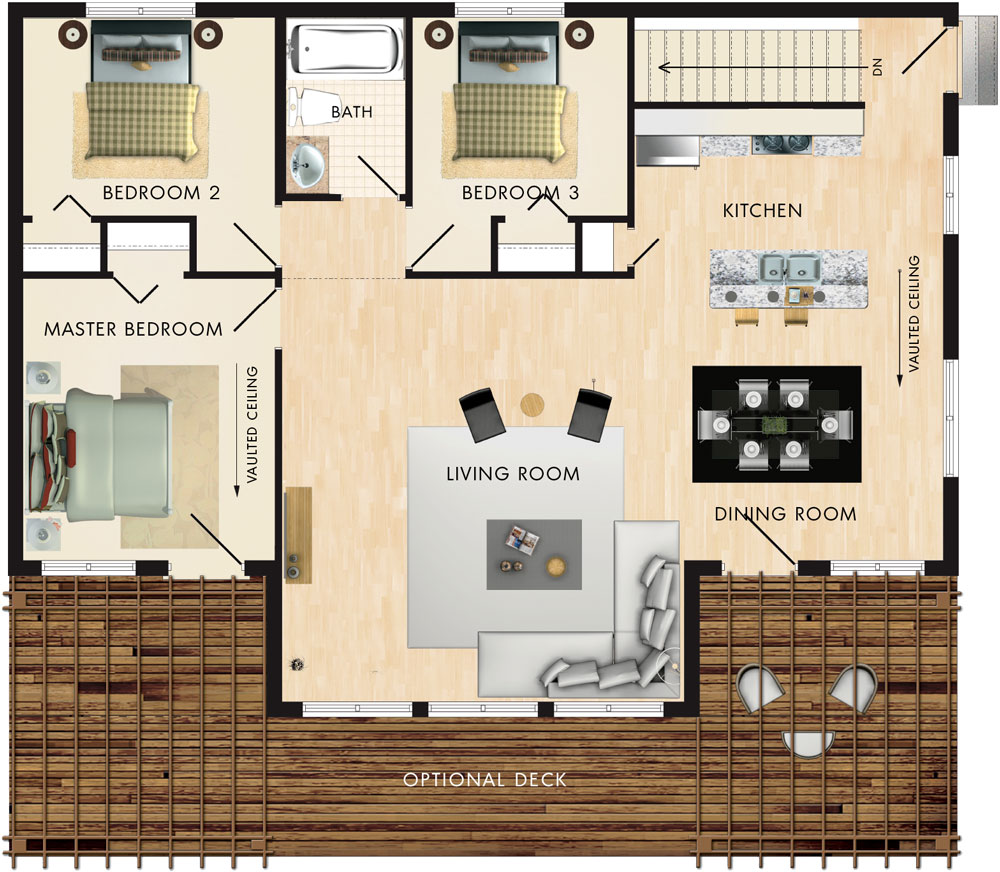 Petit Soleil Floor Plan