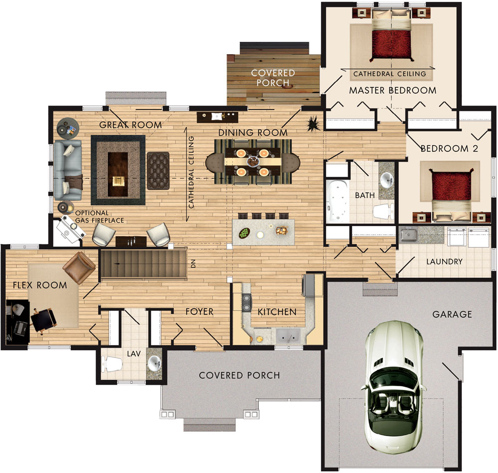 Springbank Floor Plan