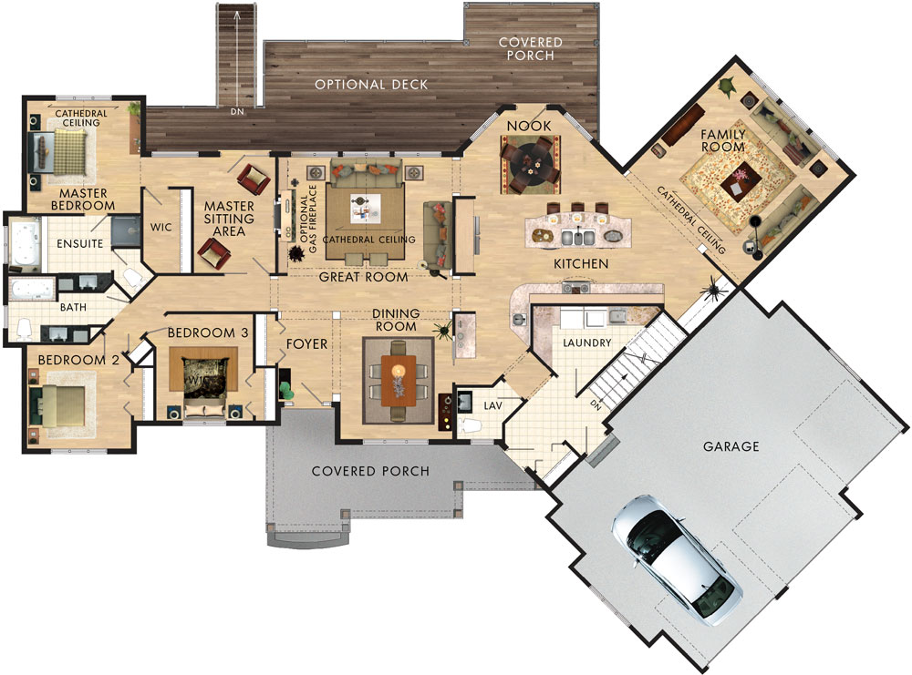 Cranberry Floor Plan