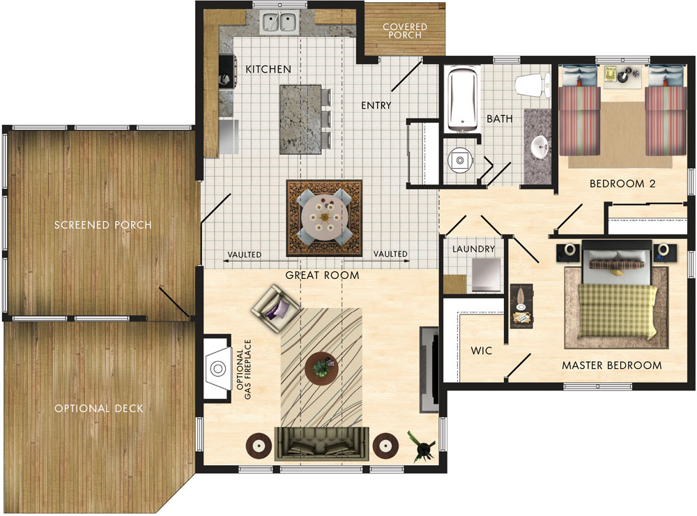 Lindhill I Floor Plan