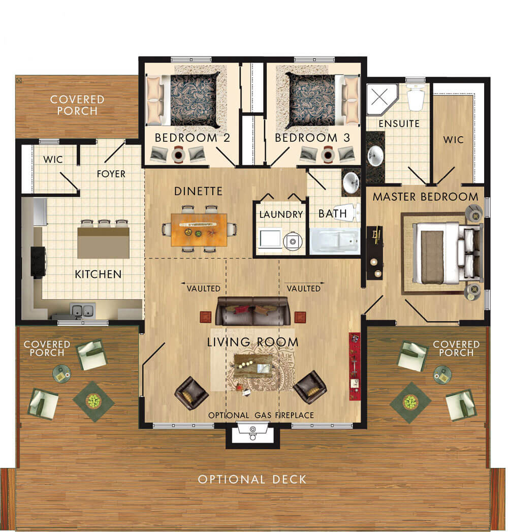 Dorset II Floor Plan