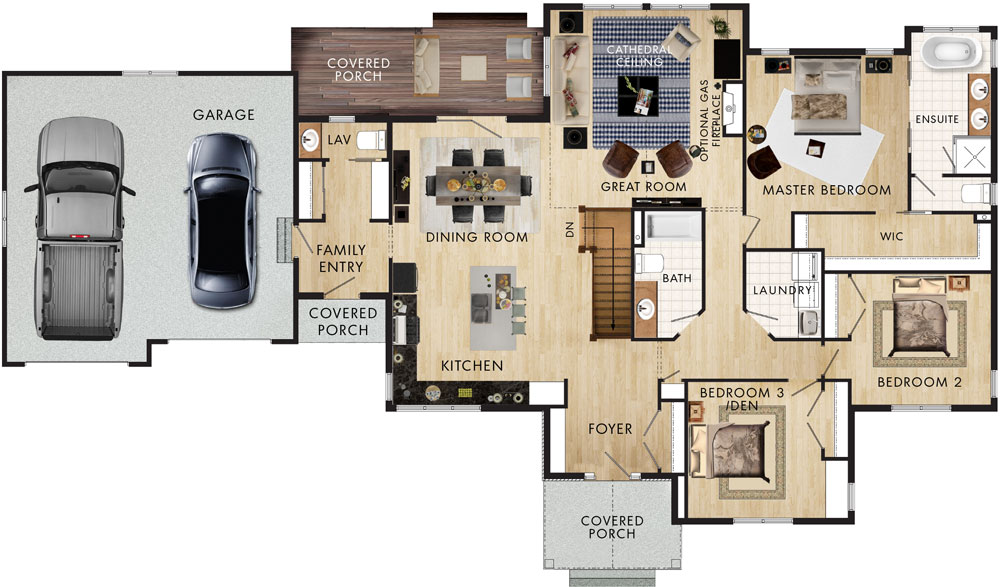 Elk Ridge Floor Plan