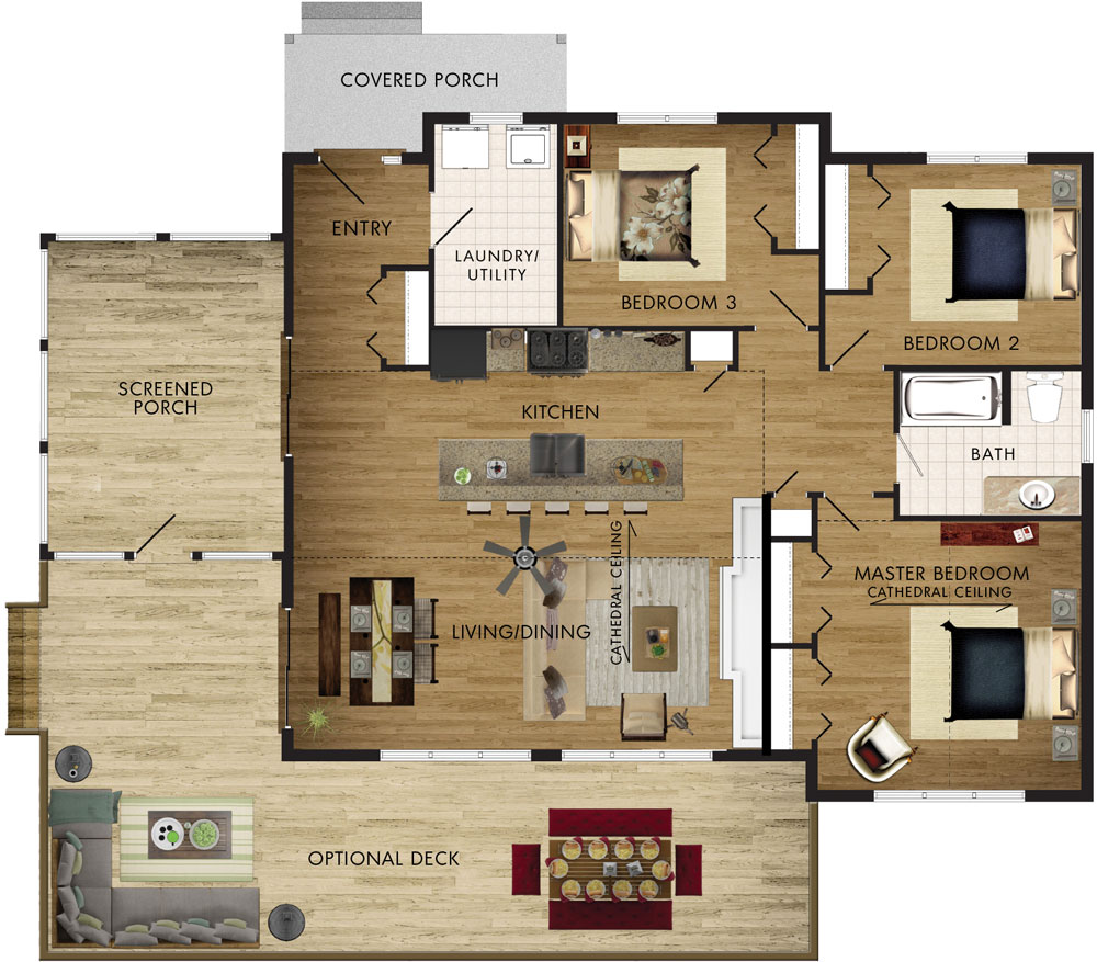 Lodgepole Floor Plan