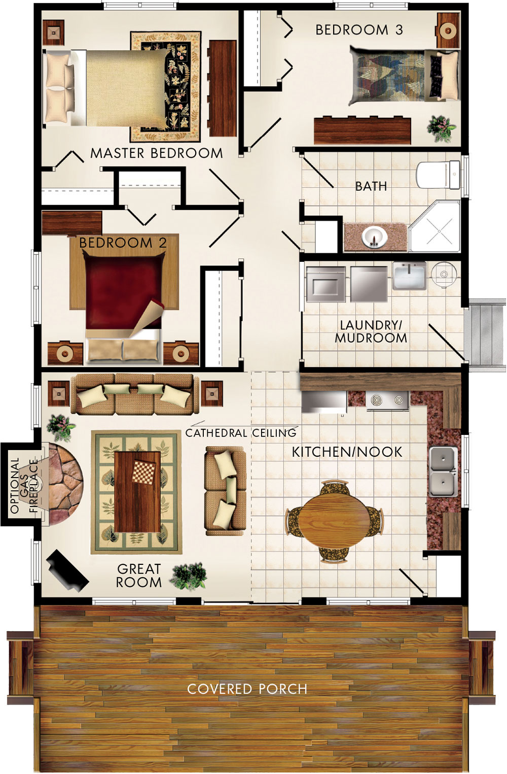 Baywood I Floor Plan