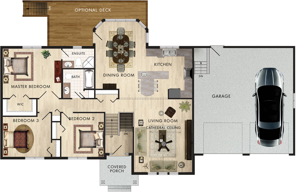 Woodridge III Floor Plan