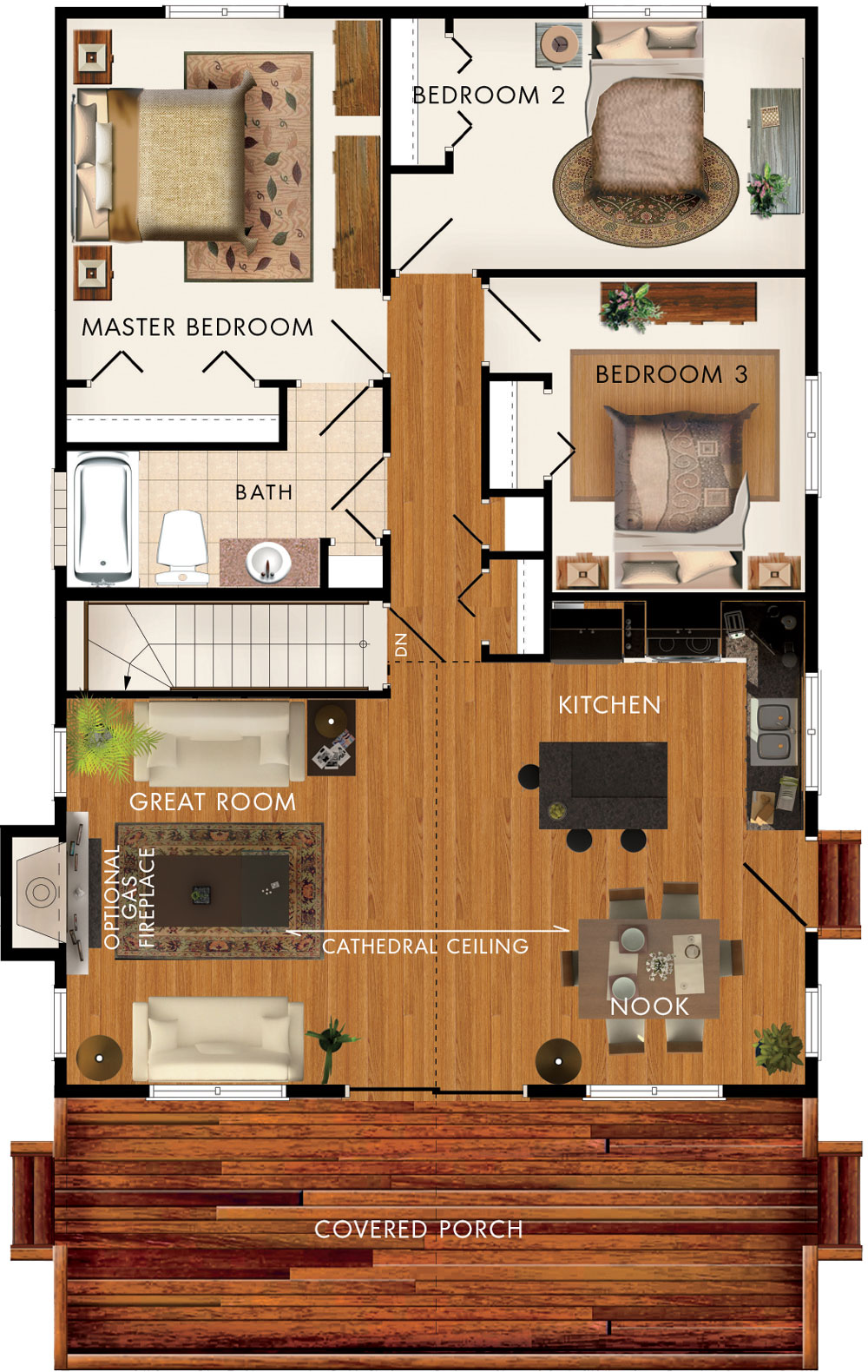 Baywood II Floor Plan