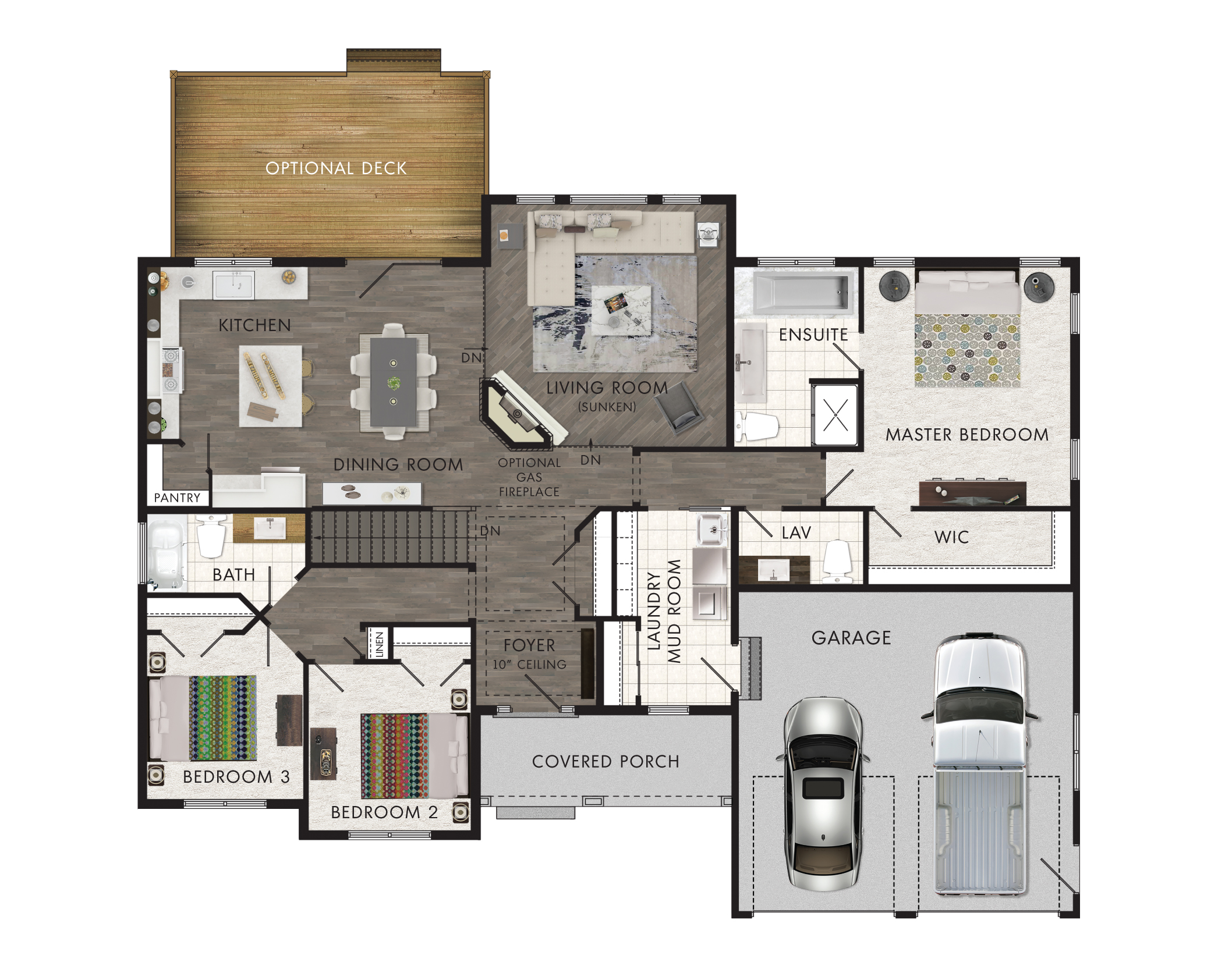 Monaco Floor Plan