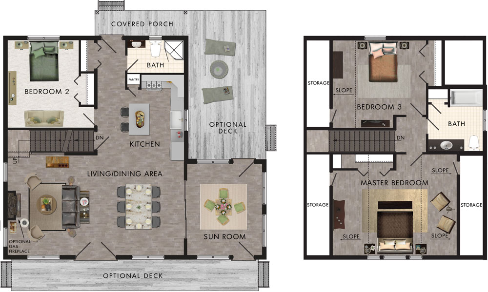 Oregon Floor Plan