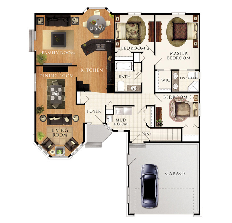 Carlton II Floor Plan