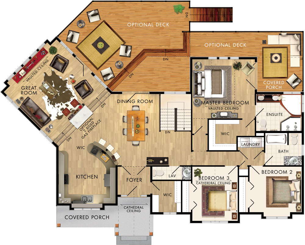 Cedar Glen House Plan