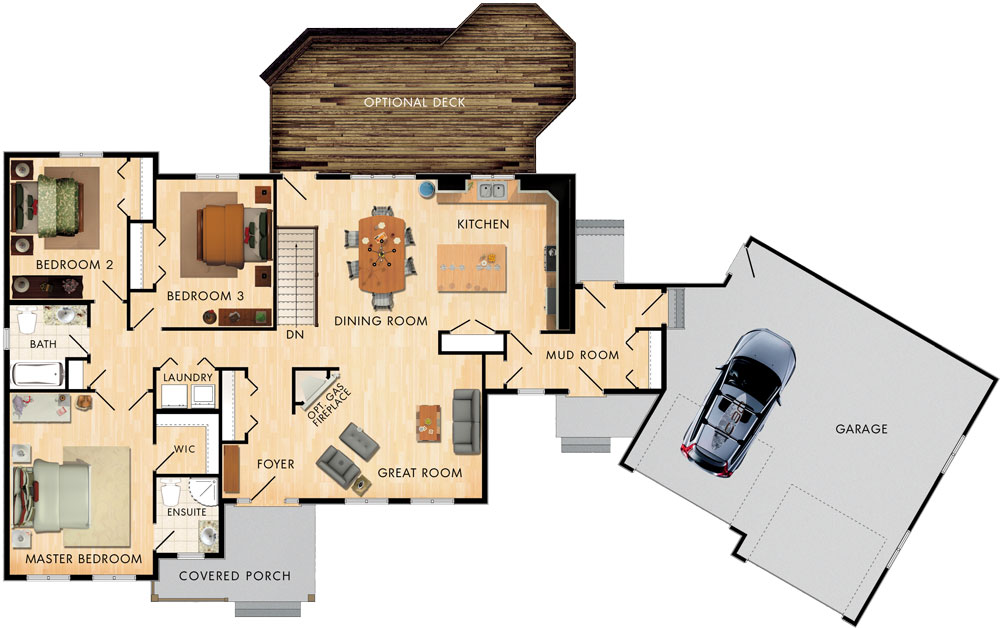 Corner Brook Floor Plan