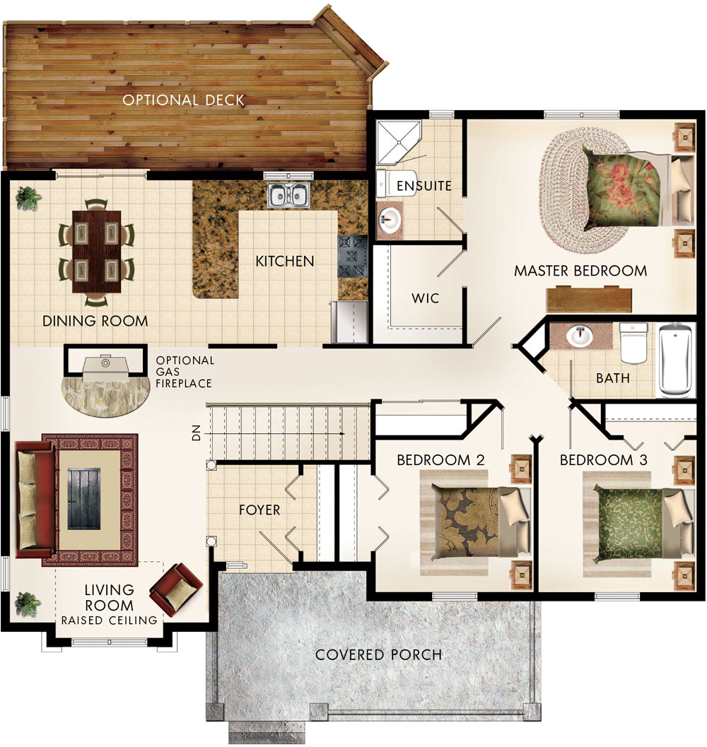 Cottonwood Floor Plan