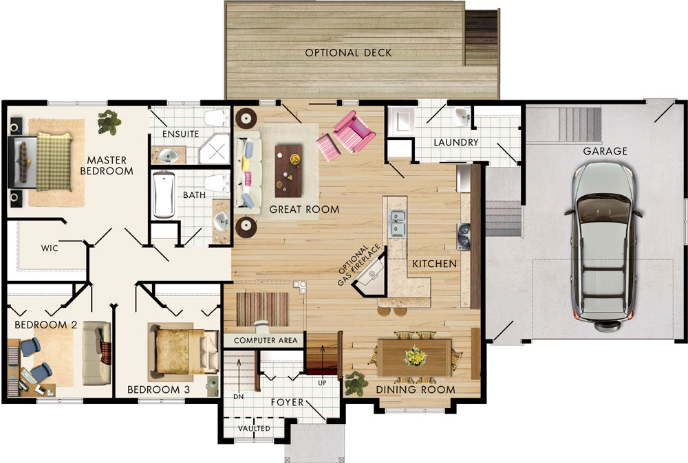 Hawthorne II Floor Plan