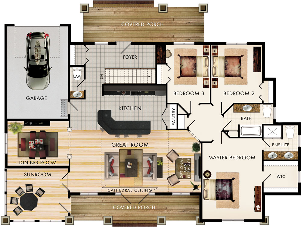 Inglenook Floor Plan