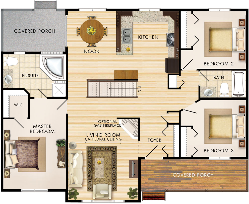 Linwood Floor Plan