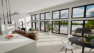Living Room Virtual Tour